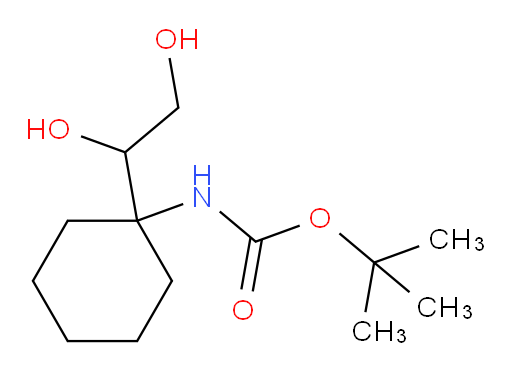 tert-butyl N-[1-(1,2-dihydroxyethyl)cyclohexyl]carbamate
