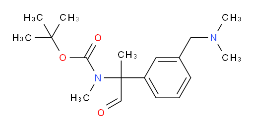 tert-butyl N-(2-{3-[(dimethylamino)methyl]phenyl}-1-oxopropan-2-yl)-N-methylcarbamate