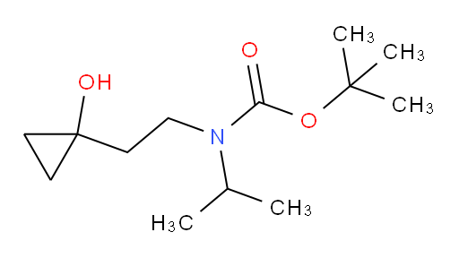 tert-butyl N-[2-(1-hydroxycyclopropyl)ethyl]-N-(propan-2-yl)carbamate