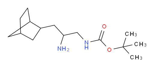 tert-butyl N-(2-amino-3-{bicyclo[2.2.1]heptan-2-yl}propyl)carbamate