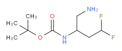 tert-butyl N-(1-amino-4,4-difluorobutan-2-yl)carbamate