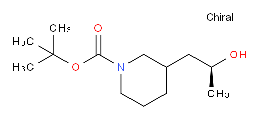 tert-butyl 3-[(2S)-2-hydroxypropyl]piperidine-1-carboxylate