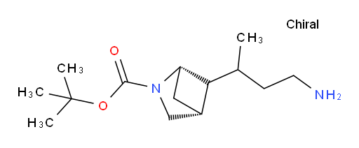 tert-butyl (1S,4R)-5-(4-aminobutan-2-yl)-2-azabicyclo[2.1.1]hexane-2-carboxylate