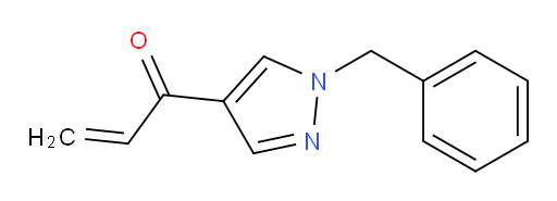 1-(1-benzyl-1H-pyrazol-4-yl)prop-2-en-1-one