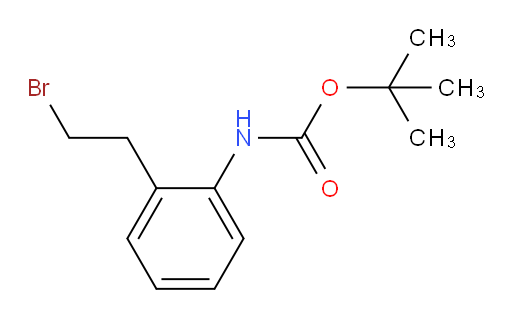 tert-butyl N-[2-(2-bromoethyl)phenyl]carbamate