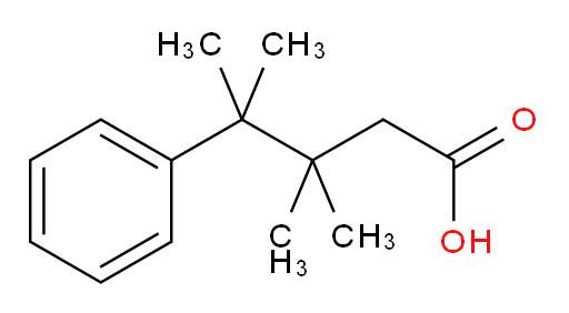 3,3,4-trimethyl-4-phenylpentanoic acid