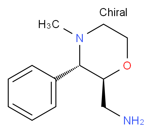 [(2S,3S)-4-methyl-3-phenylmorpholin-2-yl]methanamine