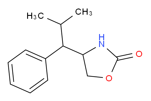 4-(2-methyl-1-phenylpropyl)-1,3-oxazolidin-2-one