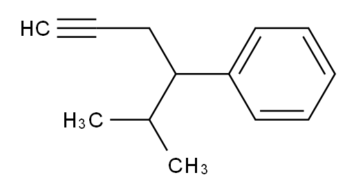 (2-methylhex-5-yn-3-yl)benzene
