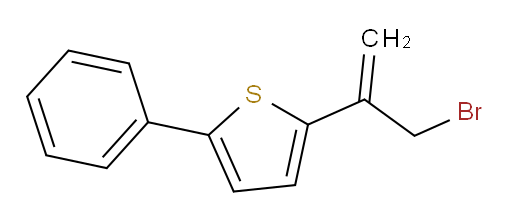 2-(3-bromoprop-1-en-2-yl)-5-phenylthiophene