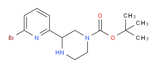 tert-butyl 3-(6-bromopyridin-2-yl)piperazine-1-carboxylate