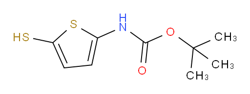tert-butyl N-(5-sulfanylthiophen-2-yl)carbamate