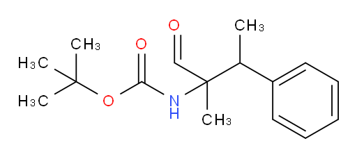 tert-butyl N-(2-methyl-1-oxo-3-phenylbutan-2-yl)carbamate