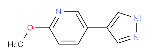 2-methoxy-5-(1H-pyrazol-4-yl)pyridine
