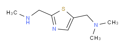 dimethyl({2-[(methylamino)methyl]-1,3-thiazol-5-yl}methyl)amine
