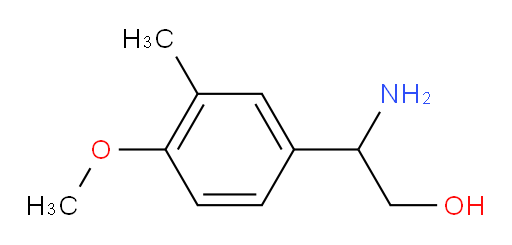 2-amino-2-(4-methoxy-3-methylphenyl)ethan-1-ol