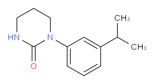 1-[3-(propan-2-yl)phenyl]-1,3-diazinan-2-one