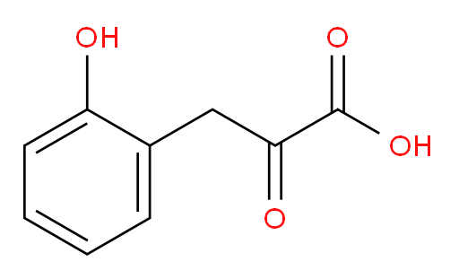 3-(2-hydroxyphenyl)-2-oxopropanoic acid