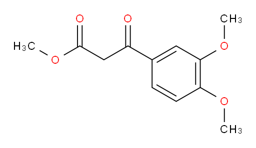 methyl 3-(3,4-dimethoxyphenyl)-3-oxopropanoate