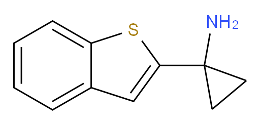 1-(1-benzothiophen-2-yl)cyclopropan-1-amine