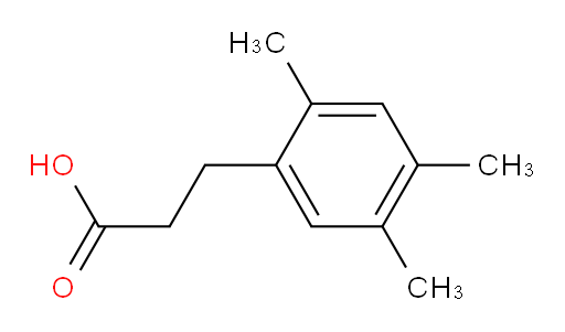 3-(2,4,5-trimethylphenyl)propanoic acid