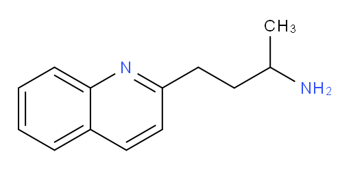 4-(quinolin-2-yl)butan-2-amine