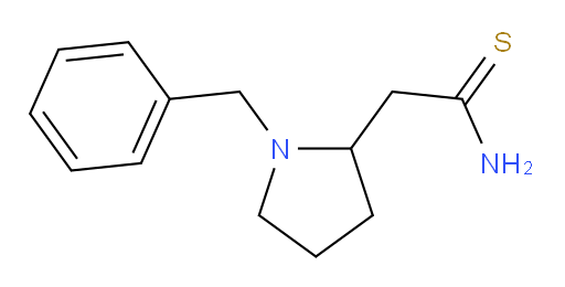 2-(1-benzylpyrrolidin-2-yl)ethanethioamide