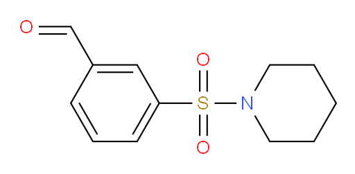 3-(piperidine-1-sulfonyl)benzaldehyde