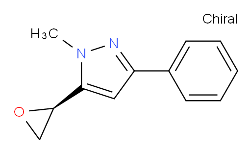 1-methyl-5-[(2S)-oxiran-2-yl]-3-phenyl-1H-pyrazole