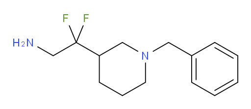 2-(1-benzylpiperidin-3-yl)-2,2-difluoroethan-1-amine