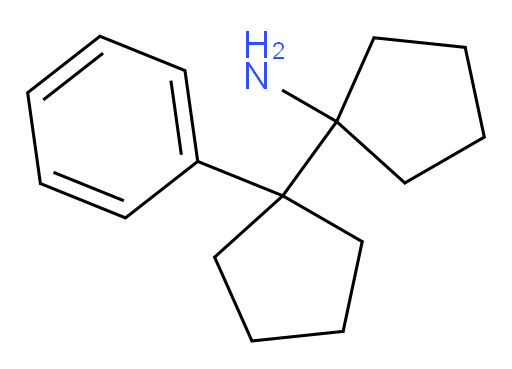 1-(1-phenylcyclopentyl)cyclopentan-1-amine