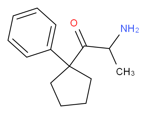 2-amino-1-(1-phenylcyclopentyl)propan-1-one