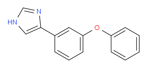 4-(3-phenoxyphenyl)-1H-imidazole