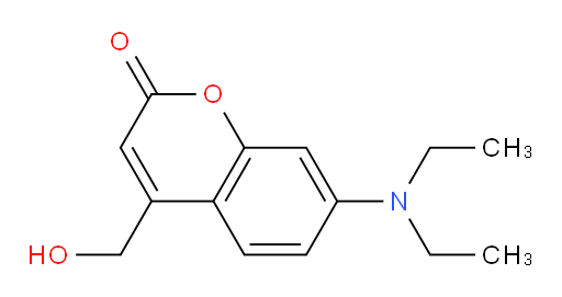 7-(diethylamino)-4-(hydroxymethyl)-2H-chromen-2-one