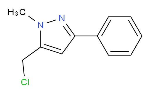 5-(chloromethyl)-1-methyl-3-phenyl-1H-pyrazole