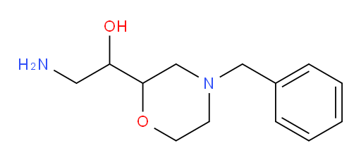 2-amino-1-(4-benzylmorpholin-2-yl)ethan-1-ol