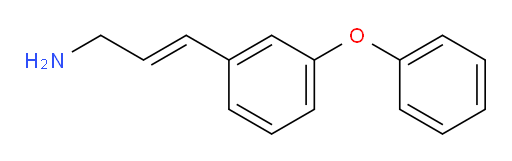 3-(3-phenoxyphenyl)prop-2-en-1-amine