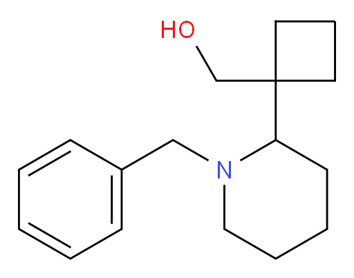 [1-(1-benzylpiperidin-2-yl)cyclobutyl]methanol