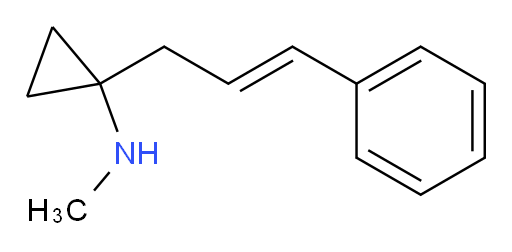 N-methyl-1-(3-phenylprop-2-en-1-yl)cyclopropan-1-amine