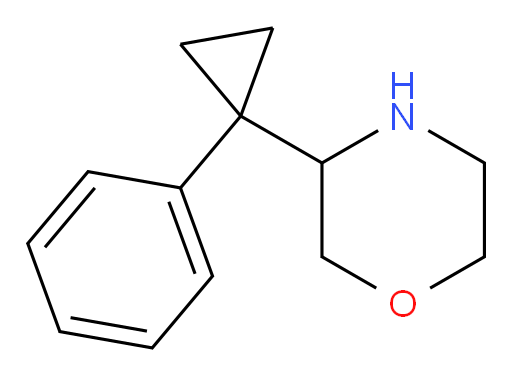 3-(1-phenylcyclopropyl)morpholine