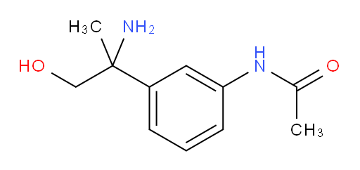N-[3-(2-amino-1-hydroxypropan-2-yl)phenyl]acetamide