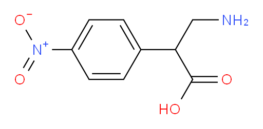 3-amino-2-(4-nitrophenyl)propanoic acid