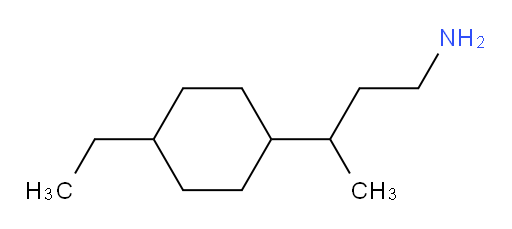 3-(4-ethylcyclohexyl)butan-1-amine