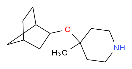 4-{bicyclo[2.2.1]heptan-2-yloxy}-4-methylpiperidine
