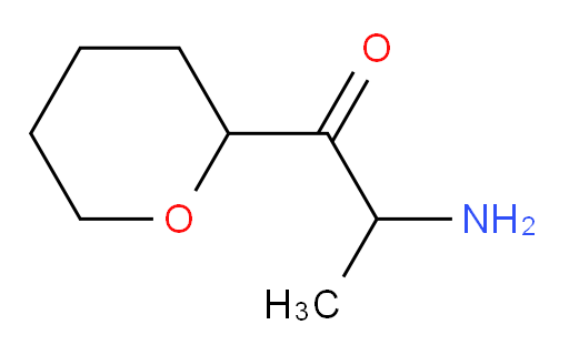 2-amino-1-(oxan-2-yl)propan-1-one