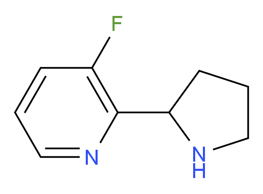 3-fluoro-2-(pyrrolidin-2-yl)pyridine