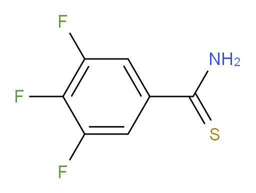 3,4,5-trifluorobenzene-1-carbothioamide