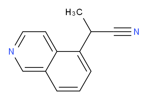 2-(isoquinolin-5-yl)propanenitrile