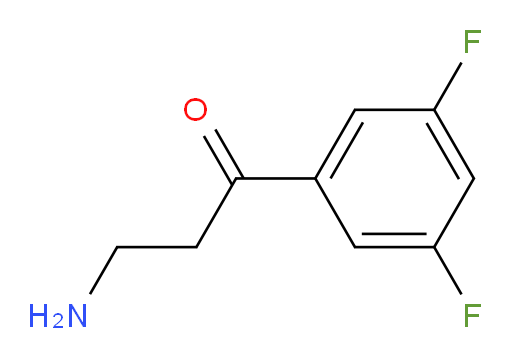3-amino-1-(3,5-difluorophenyl)propan-1-one