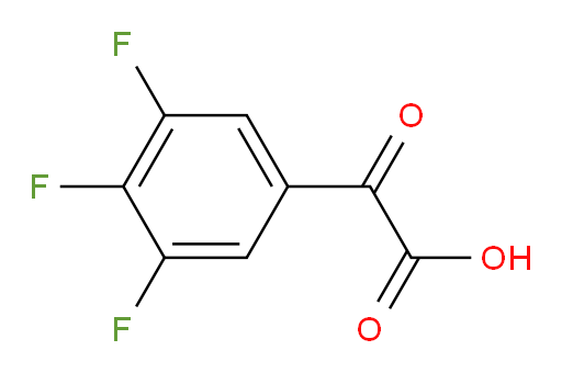 2-oxo-2-(3,4,5-trifluorophenyl)acetic acid